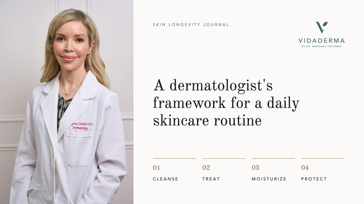 A Dermatologist’s Framework for a Daily Skincare Routine