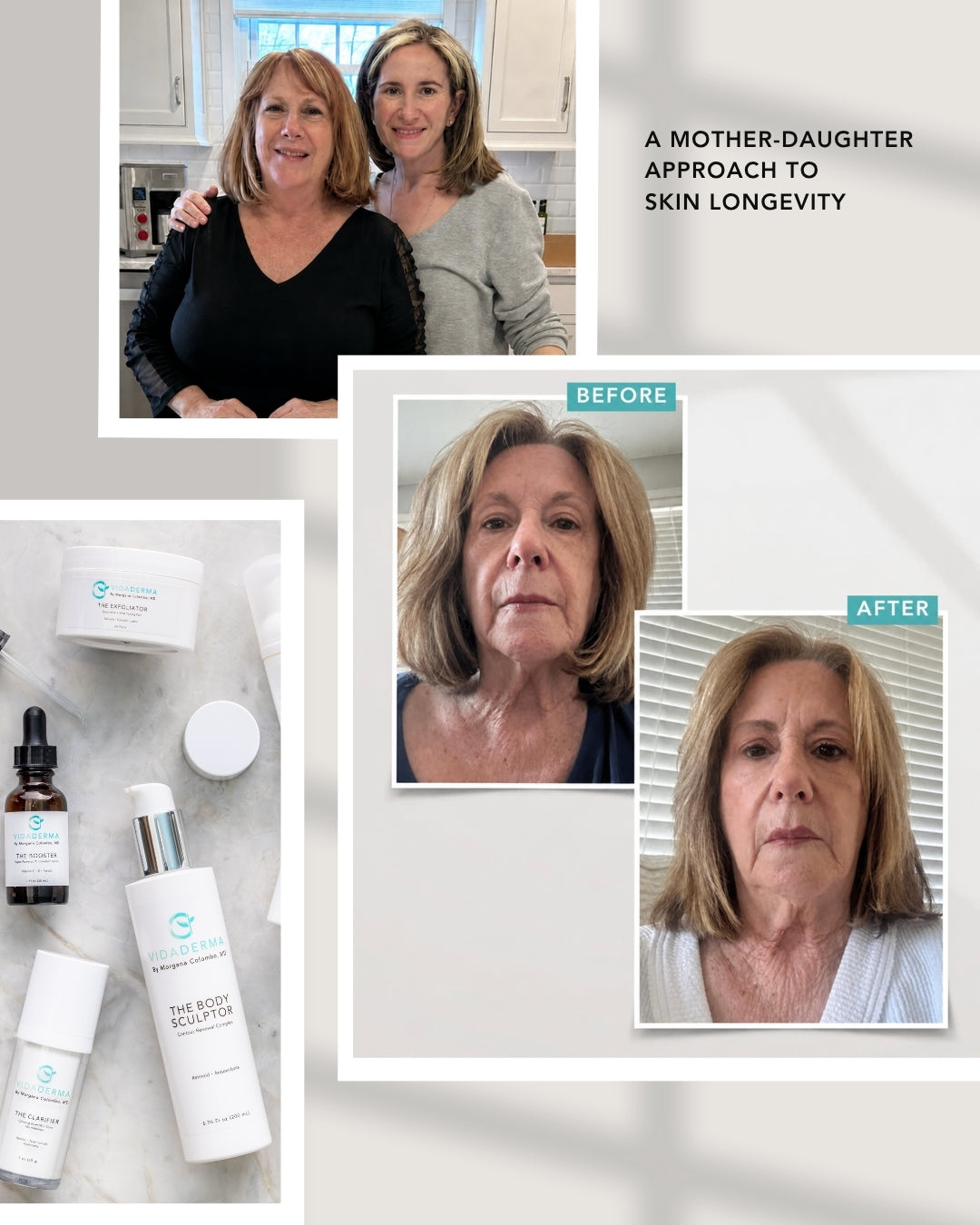 A Mother-Daughter Approach to Skin Longevity