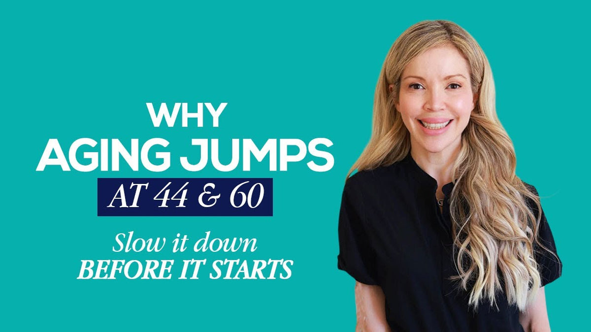 Why Aging Suddenly “Jumps” at 44 and 60 (And How to Stop It Before It Starts)