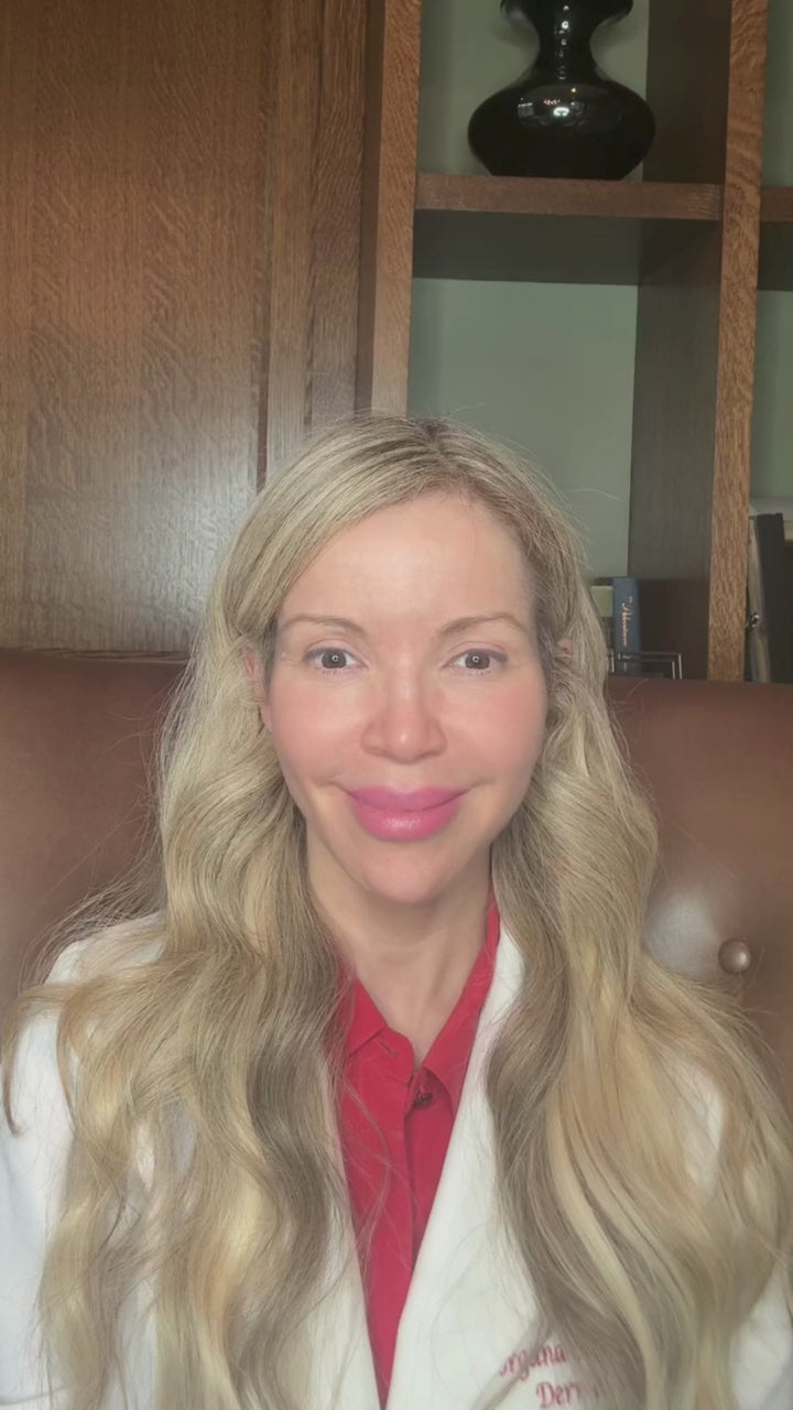 Dr. Colombo speaking about the Clear Sunscreen