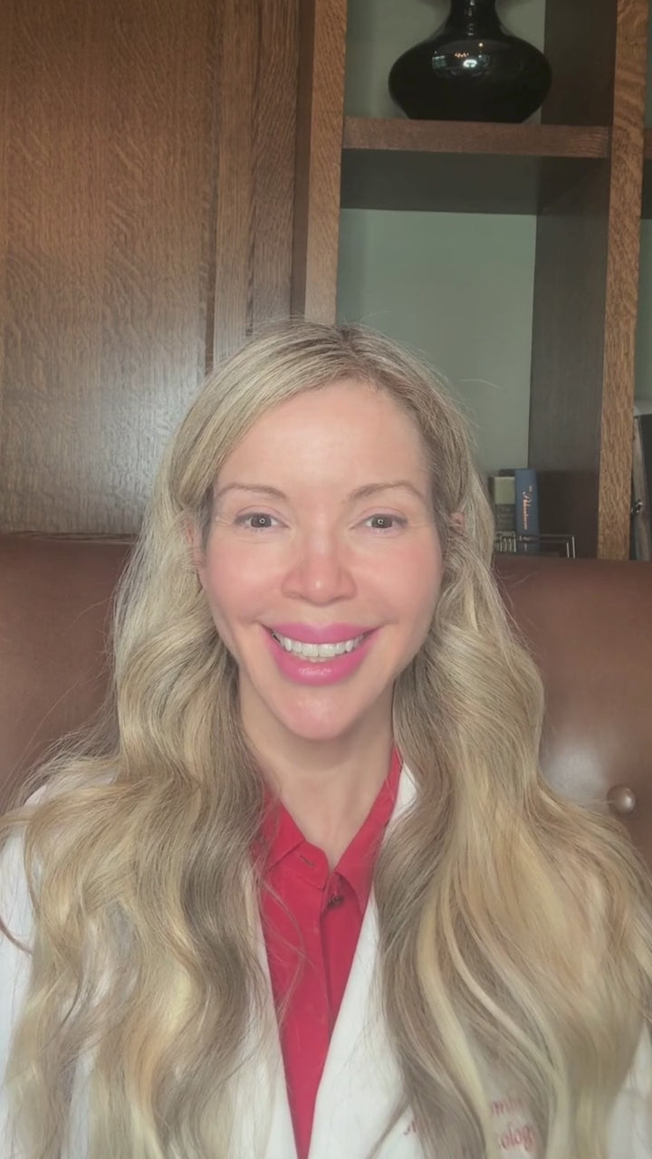 Dr. Colombo speaking about the TInted Sunscreen