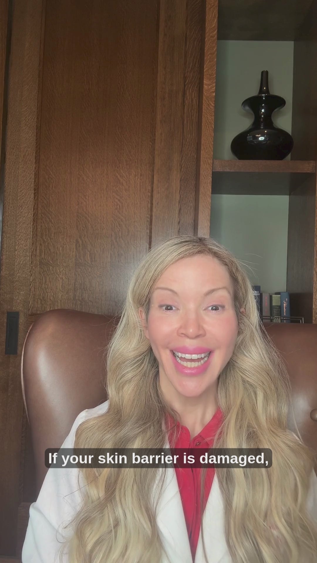 Dr. Colombo speaking about the Restorer Cream